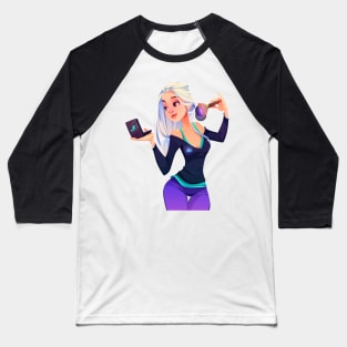 Makeup Girl Baseball T-Shirt